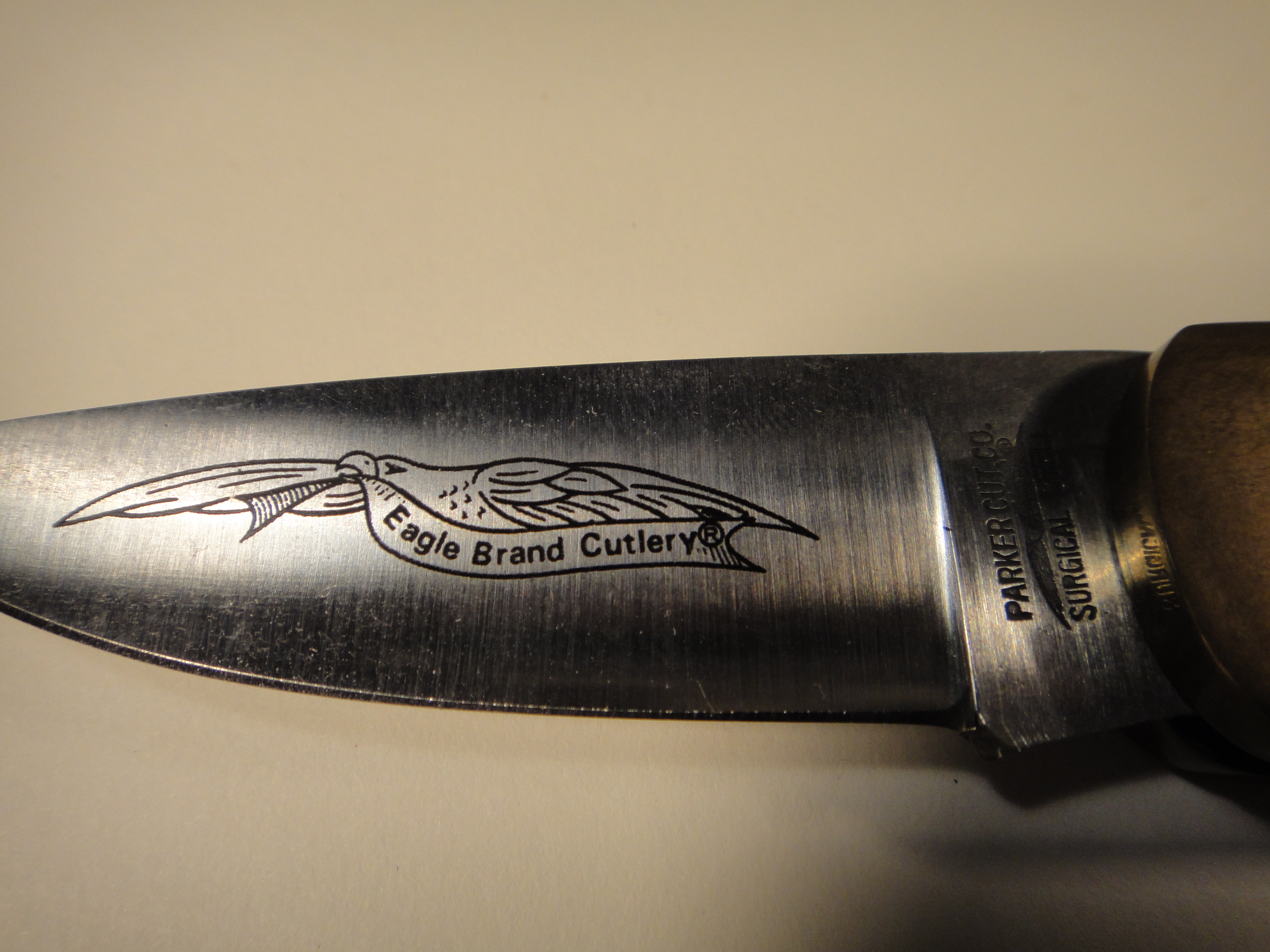 Parker Cut Co. Eagle Brand Folding Pocket Knife Japan