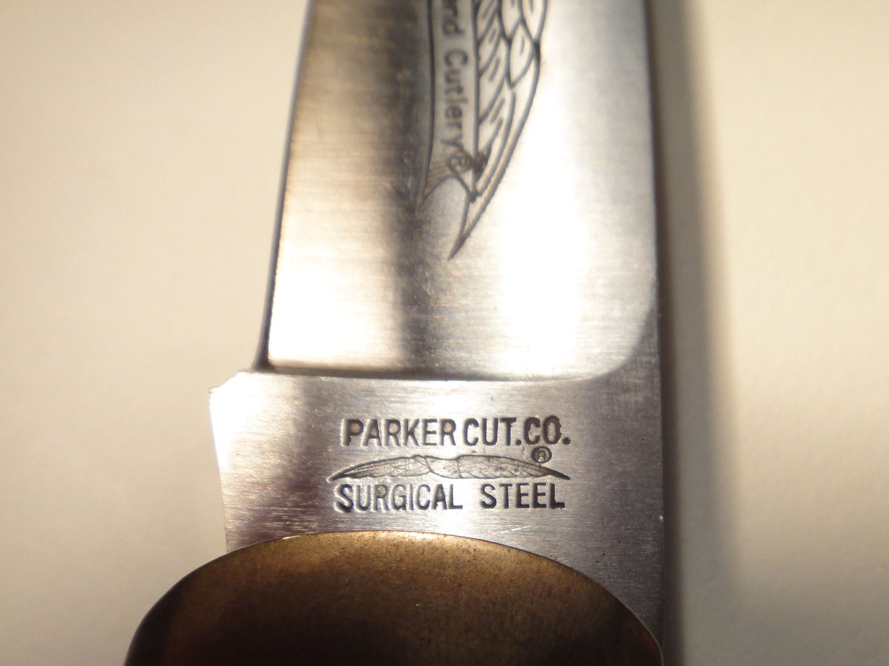 Parker Cut Co. Eagle Brand Folding Pocket Knife Japan