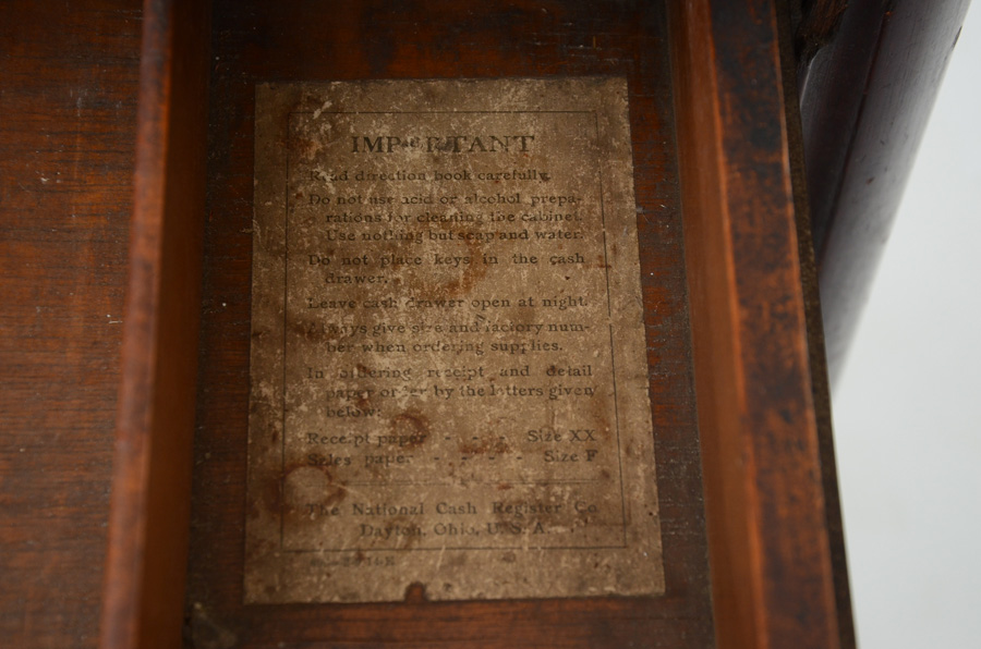 National Cash Register Floor Stand