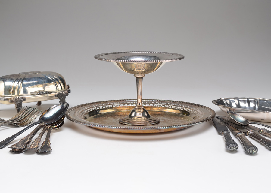 Vintage Silver Plate Grouping