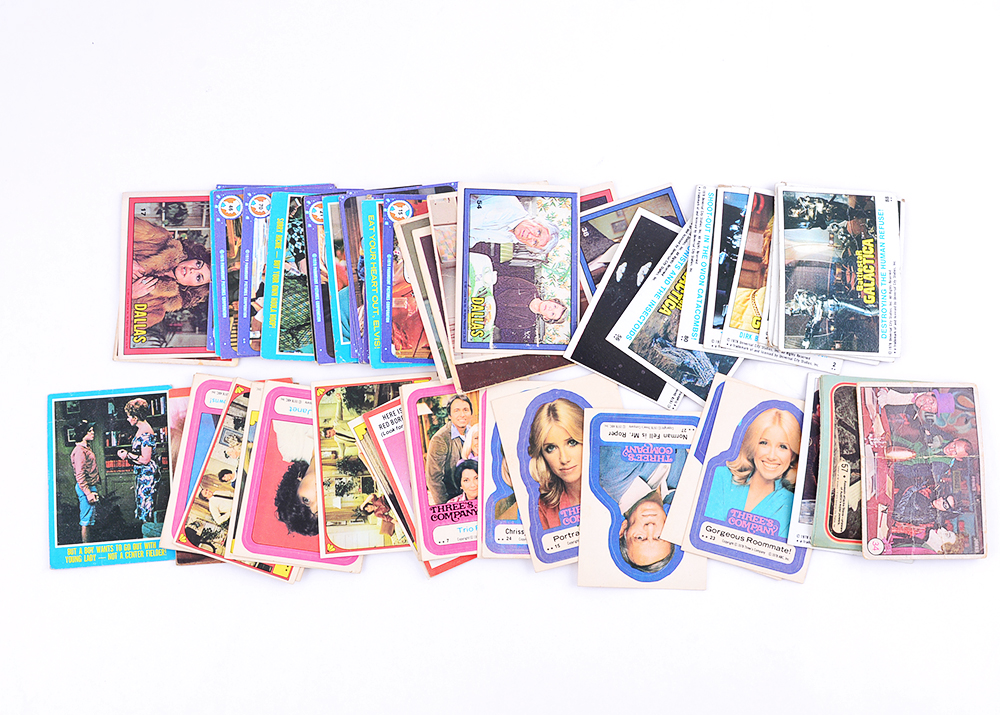 Vintage Television Show Trading Cards