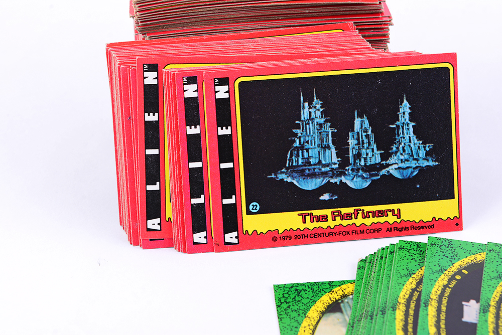 Collectible "Aliens" 1979 Topps Trading Cards