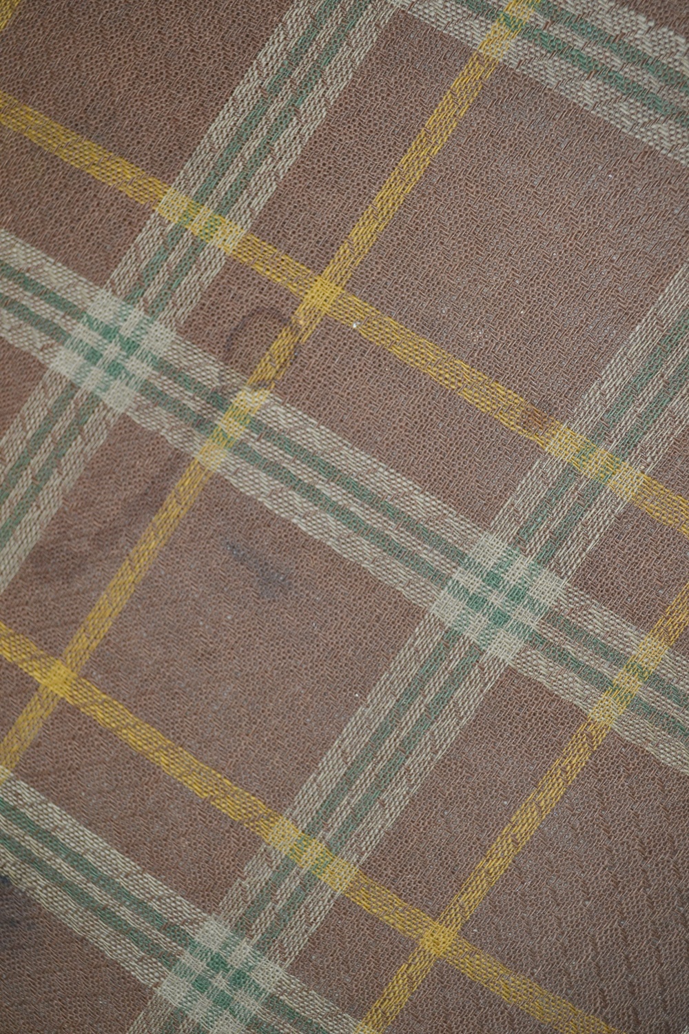 Vintage Wooden Arm Chair With Spring Seat