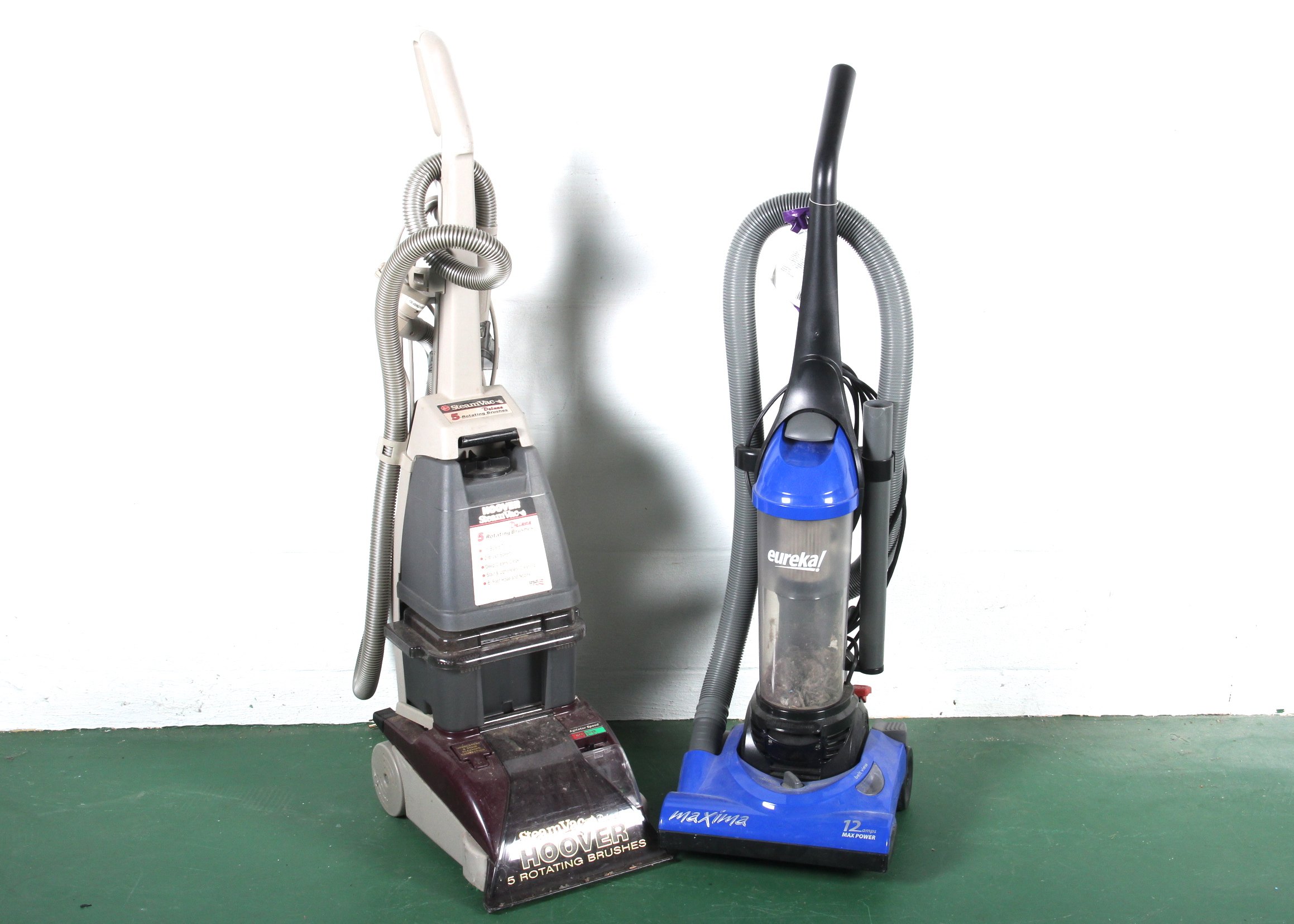 Eureka Upright Vacuum and Hoover Steam Vac
