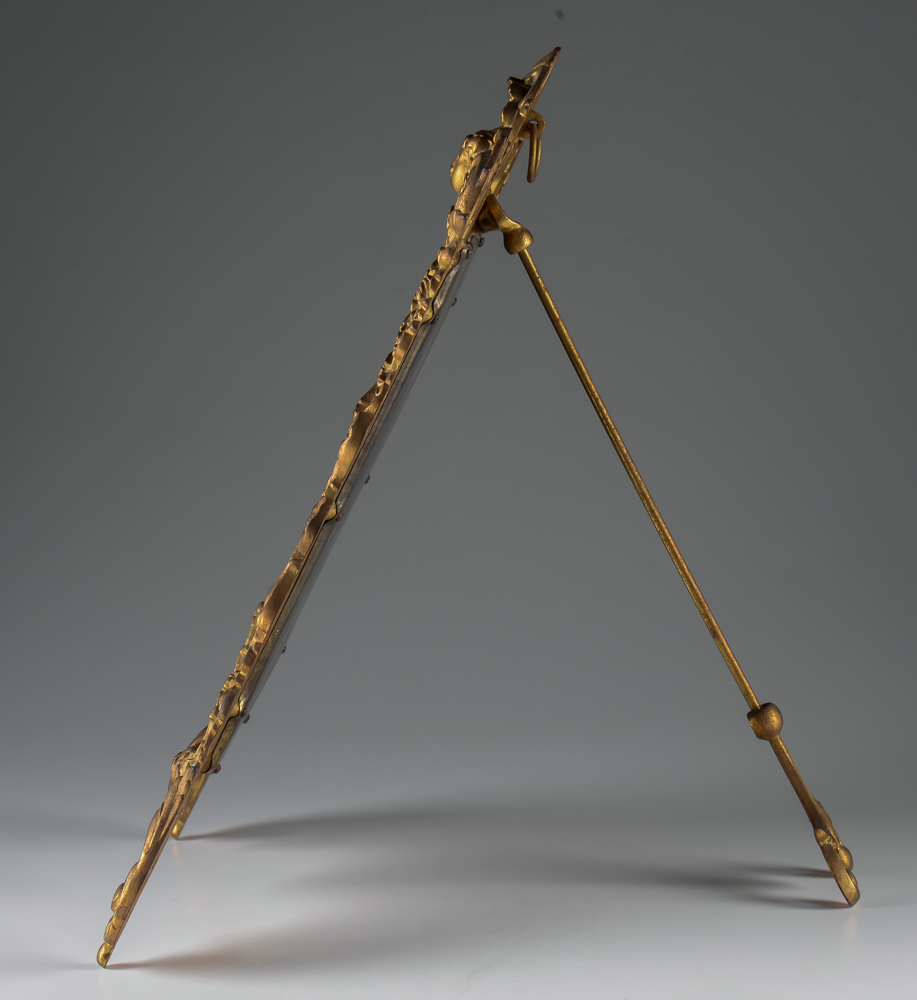 Early 1900s Bradley & Hubbard Petticoat Mirror