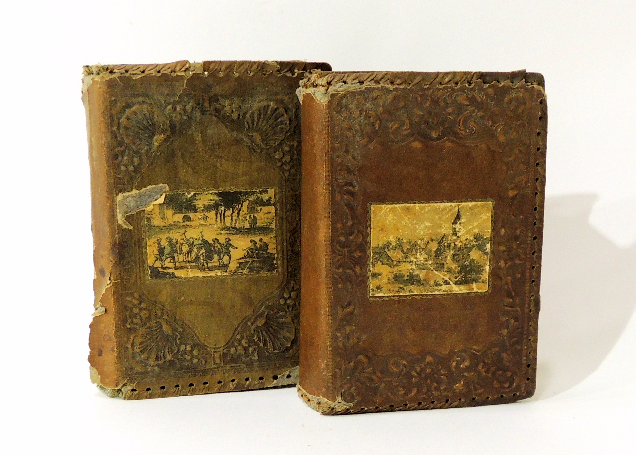 Two Classic Novels in Custom Leather Jackets