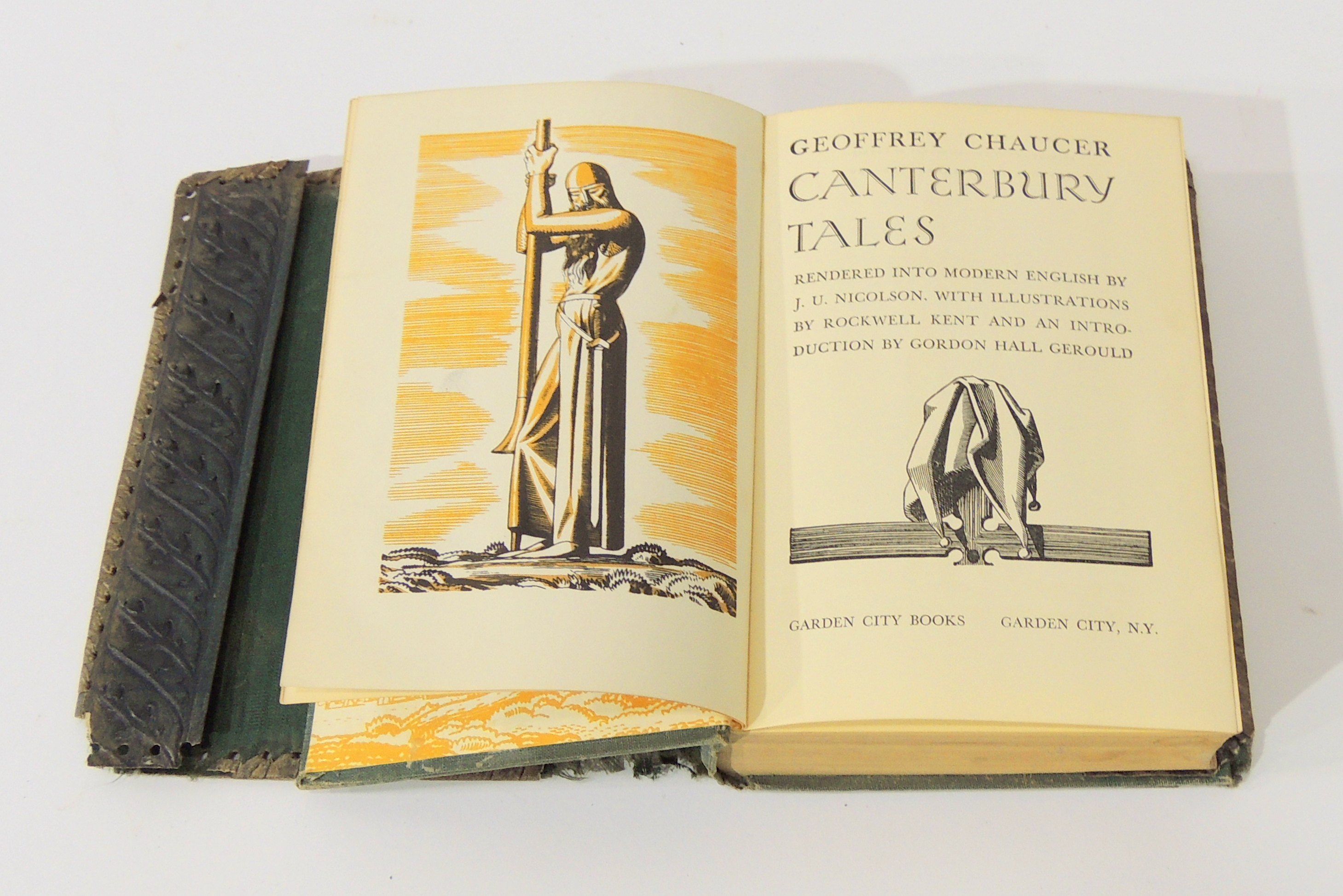 Two Classic Novels in Custom Leather Jackets