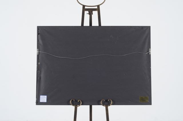 Original Charcoal on Paper, "Nude Male" by Ross Zirkle Circa 2006