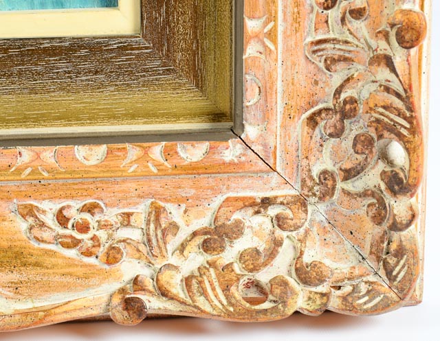 Original H. Benali Oil Painting on Canvas