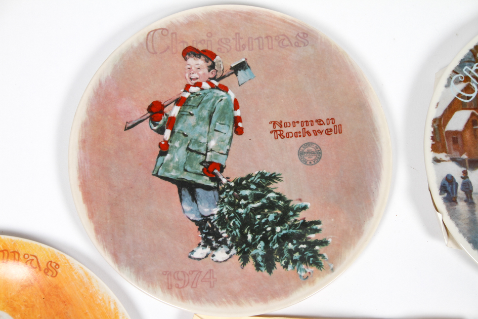 Collection of Reco and Rockwell Collector Plates