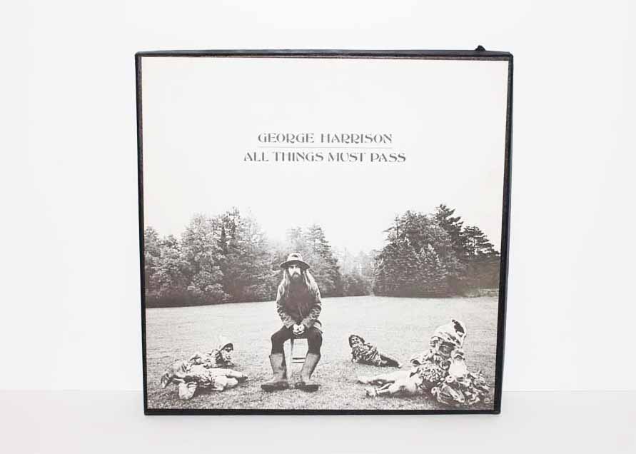 Vintage George Harrison "All Things Must Pass" Three Albums