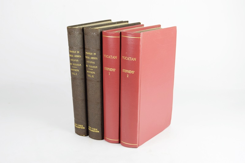 Four Volumes by J. Stephens "Incidents of Travel" Pub. 1848, 1867