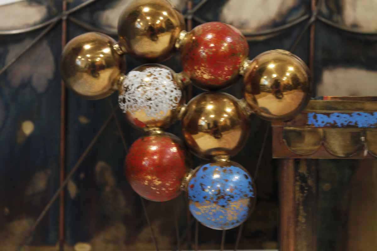 Original "Carnival" Wall Sculpture by Curtis Jere