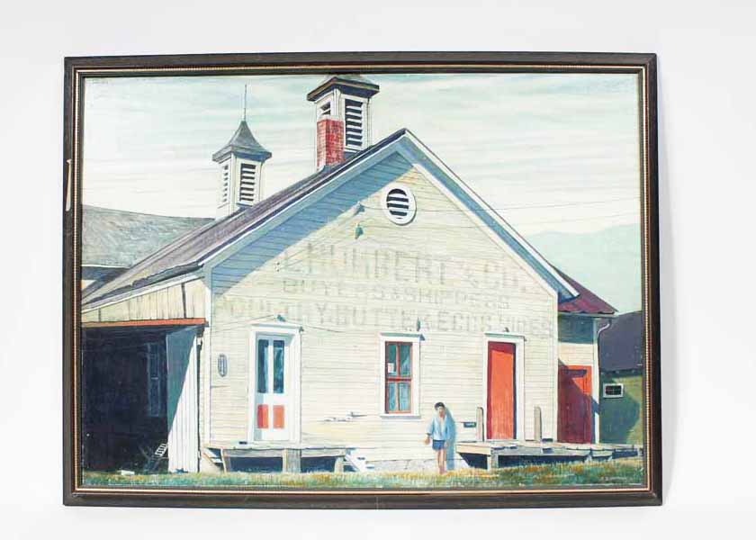 Original Oil by Indiana Artist Floyd Hopper