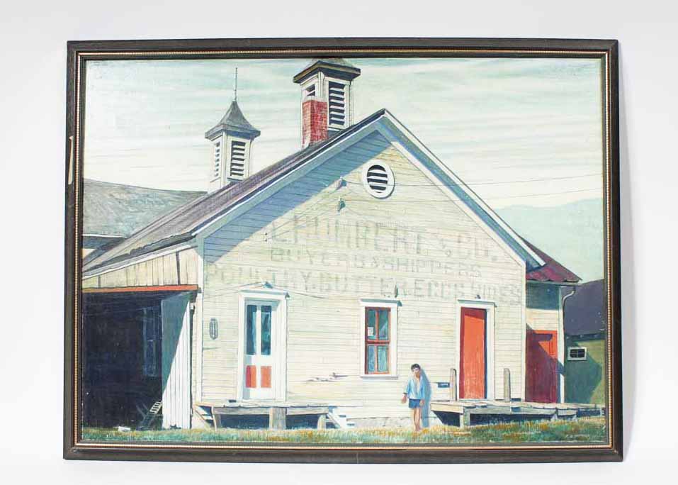 Original Oil by Indiana Artist Floyd Hopper