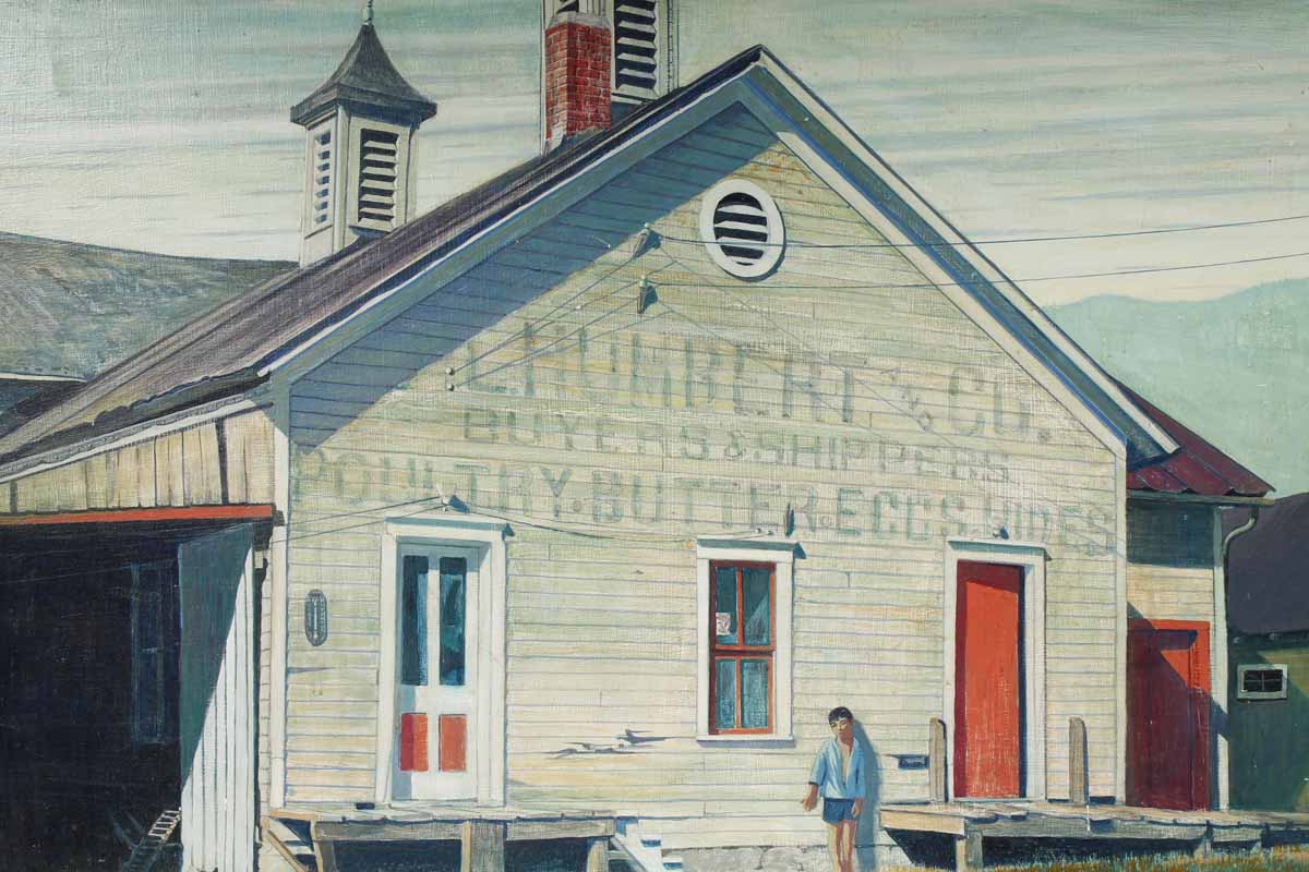 Original Oil by Indiana Artist Floyd Hopper