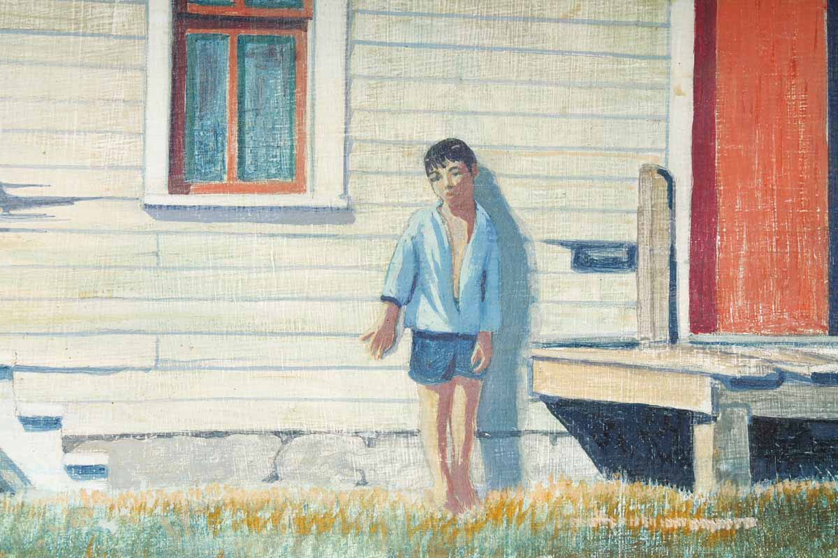 Original Oil by Indiana Artist Floyd Hopper