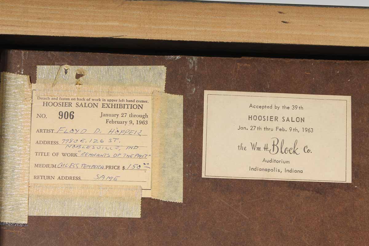 Original Oil by Indiana Artist Floyd Hopper