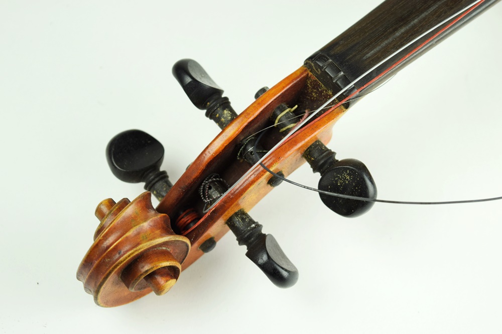 Circa 1914 Copy of Stradivarius Violin, Made in Bohemia