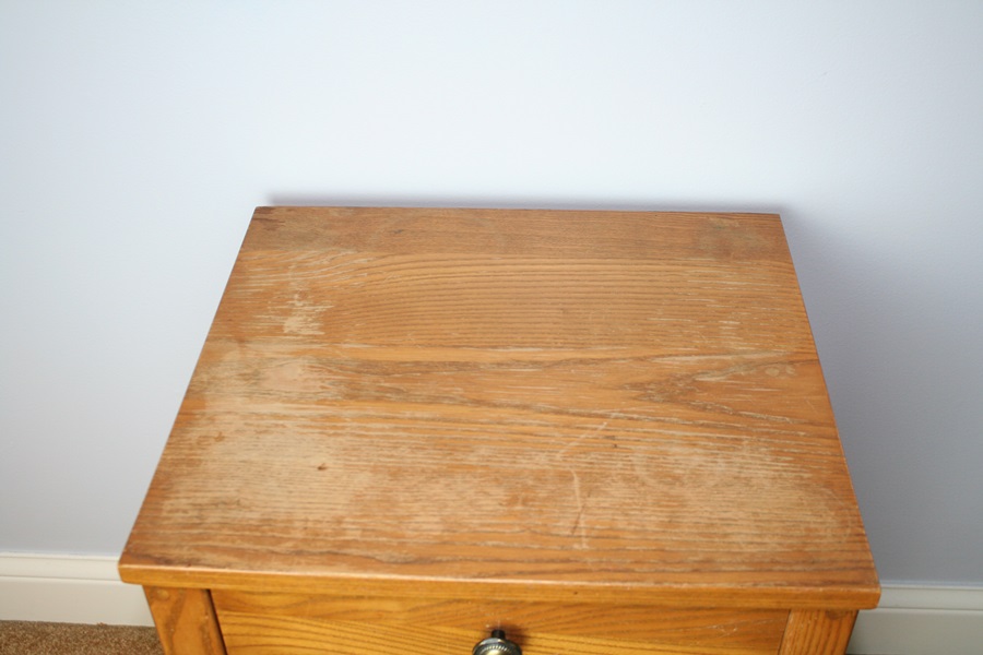 Solid Oak Nightstand