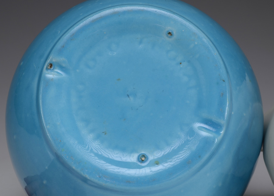 Two Pottery Planters by Haeger and D&D