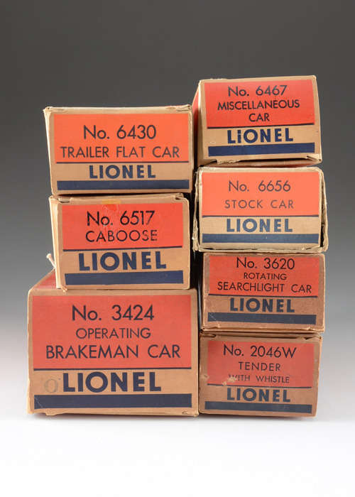 Vintage Lionel Train Cars
