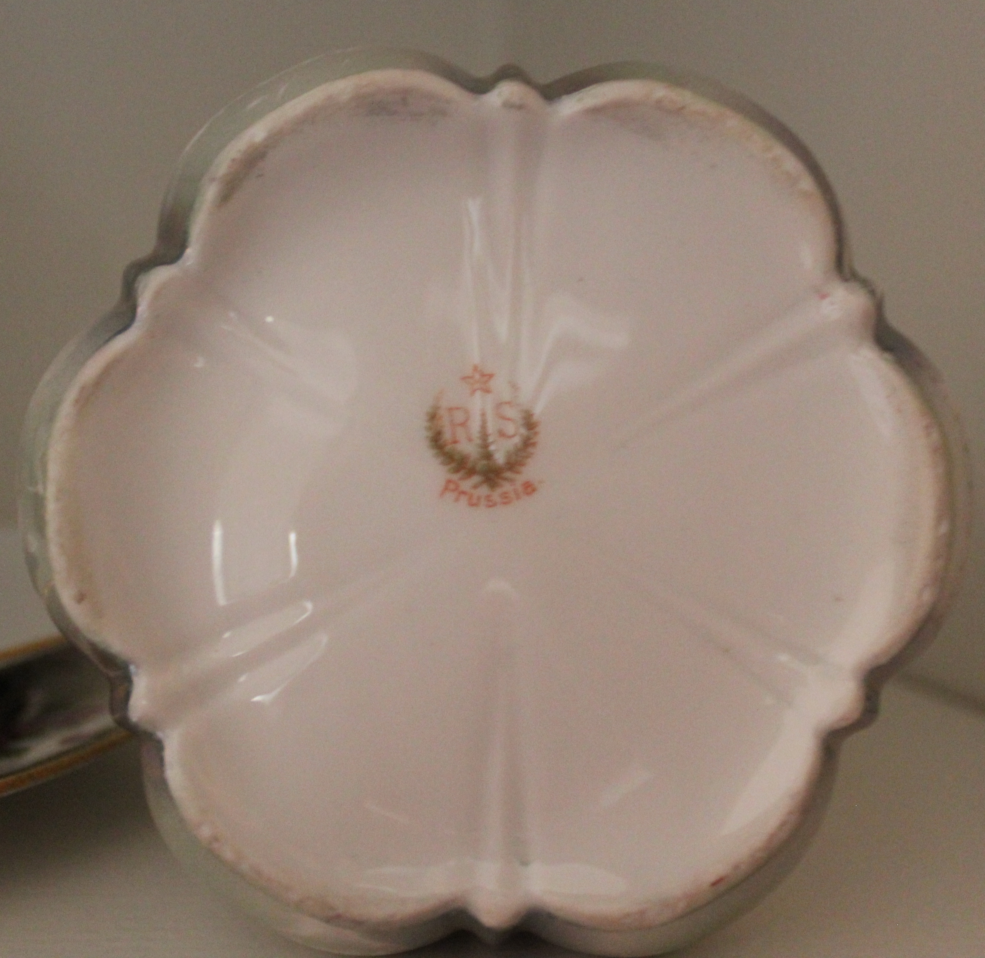 Imported Hand-Painted Floral Ceramics