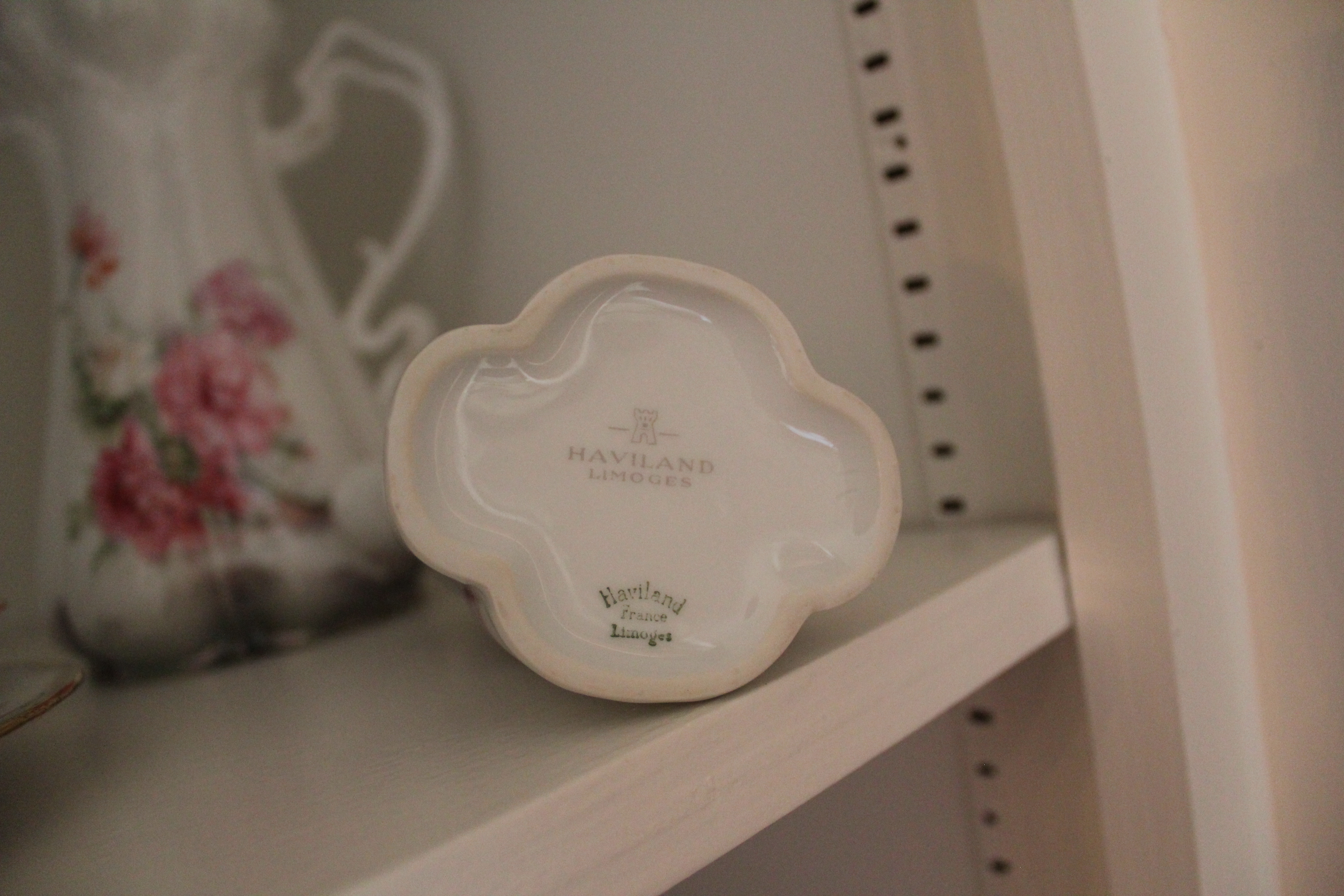 Imported Hand-Painted Floral Ceramics