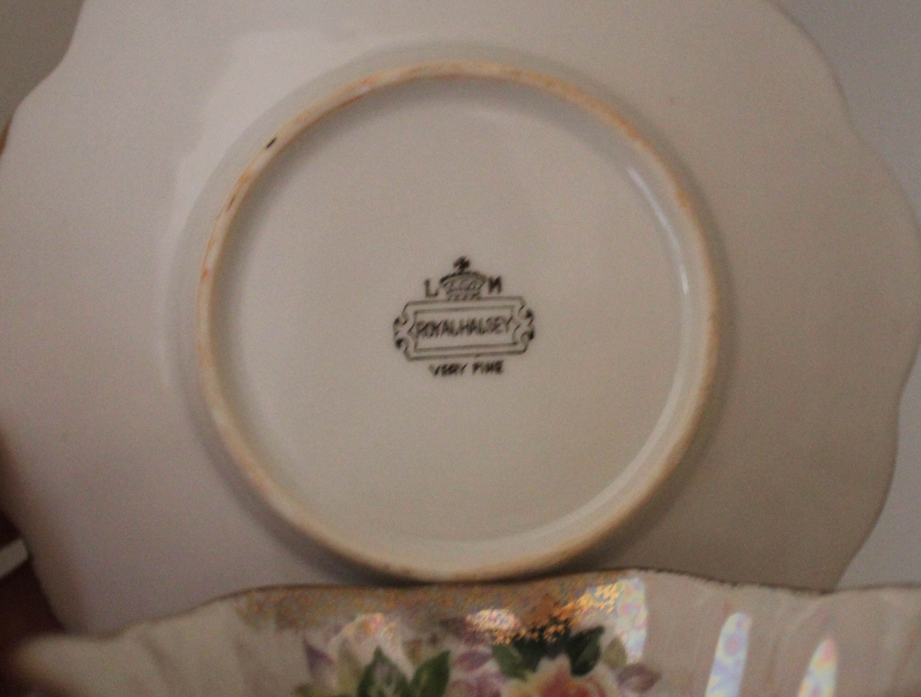 Imported Hand-Painted Floral Ceramics