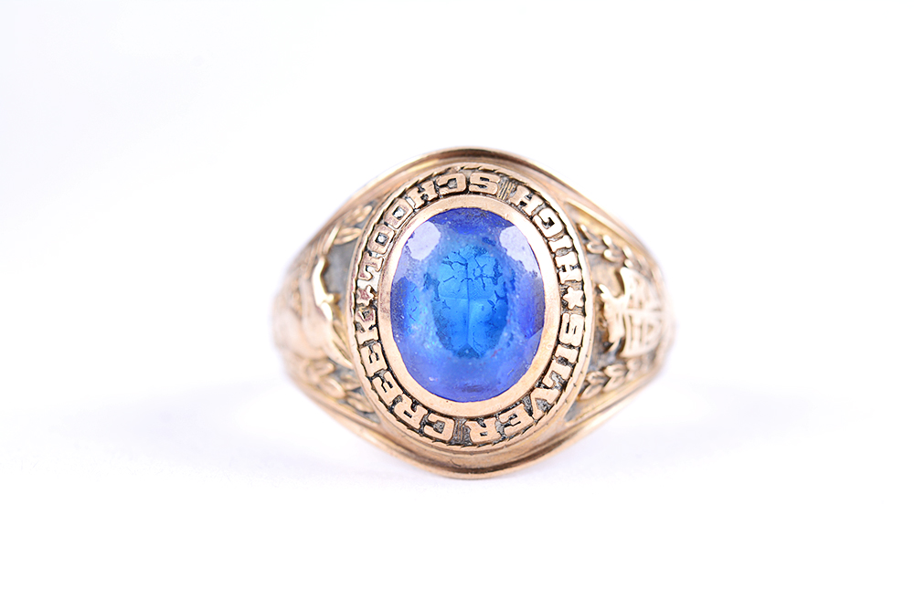 Balfour 10k Gold 1963 High School Class Ring