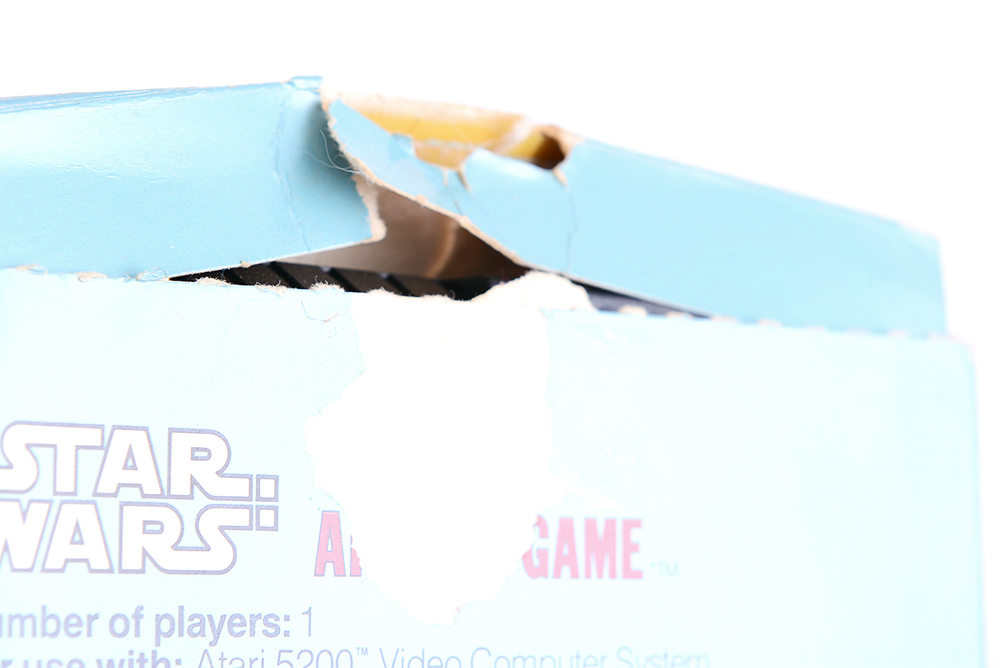 Parker Brothers Boxed Atari 5200 Games Including "Star Wars"