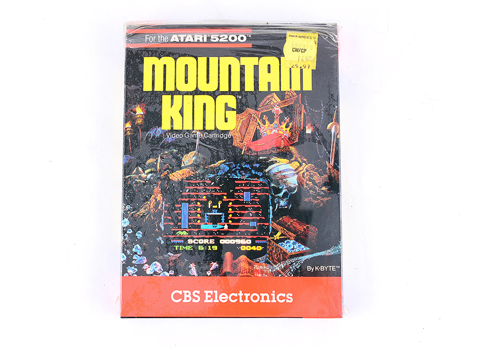 "Mountain King" Atari 5200 Game