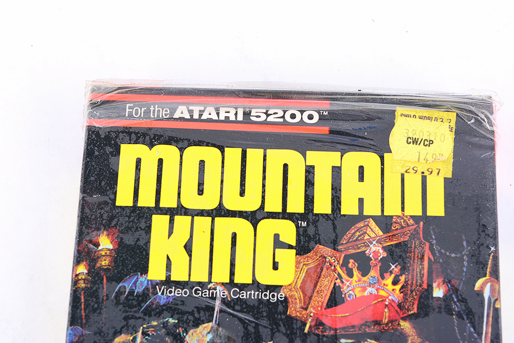 "Mountain King" Atari 5200 Game