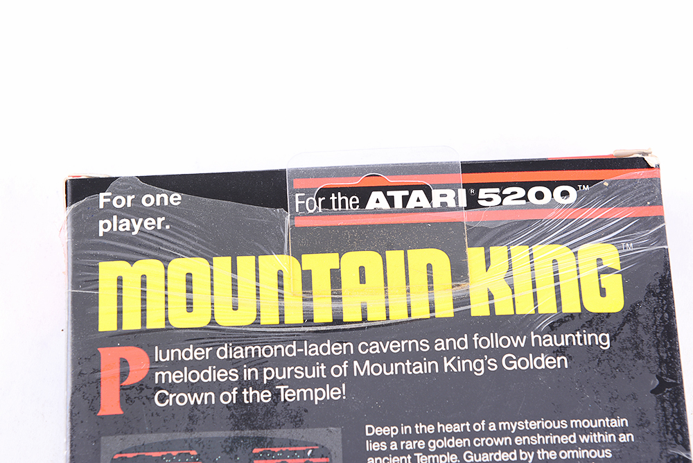"Mountain King" Atari 5200 Game
