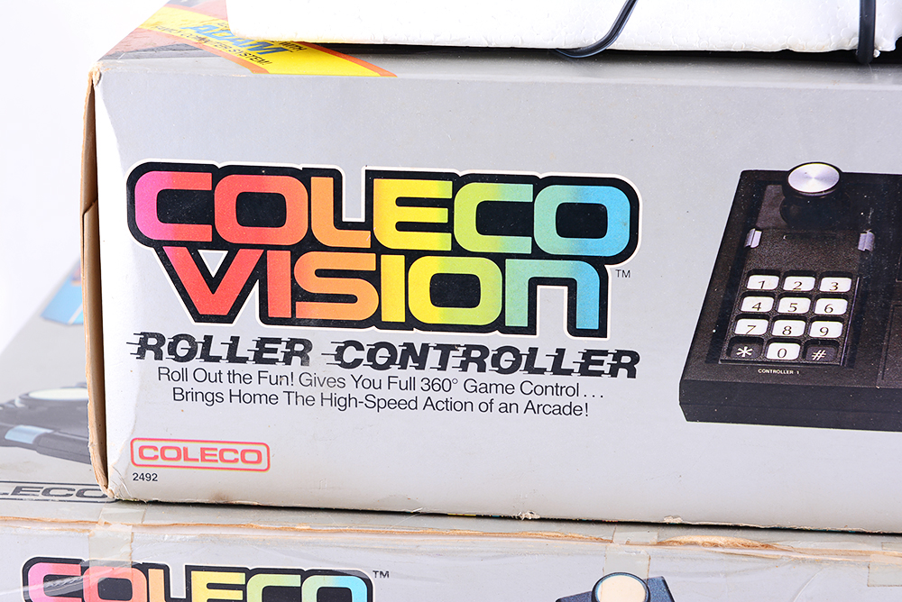 Boxed Coleco Vision and Roller Controller