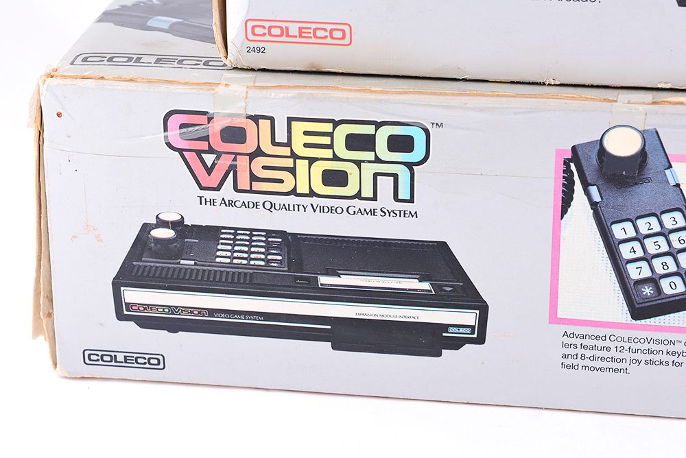Boxed Coleco Vision and Roller Controller
