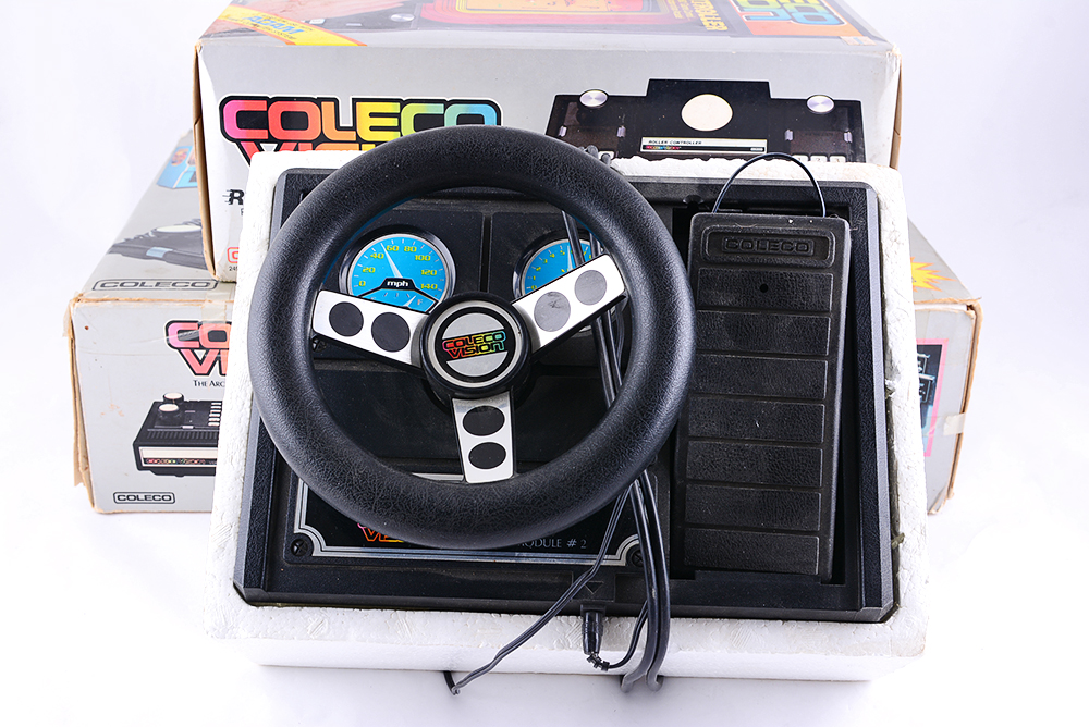 Boxed Coleco Vision and Roller Controller