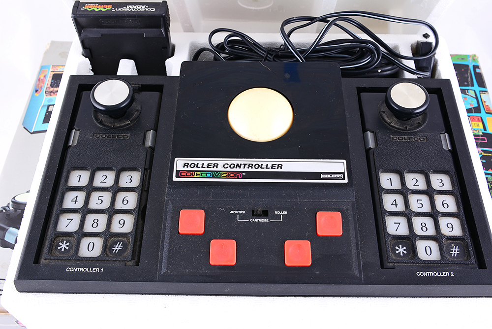 Boxed Coleco Vision and Roller Controller