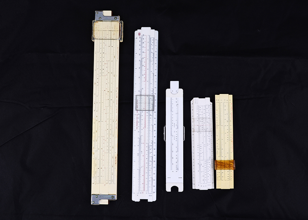 Vintage Slide Rulers and Cases