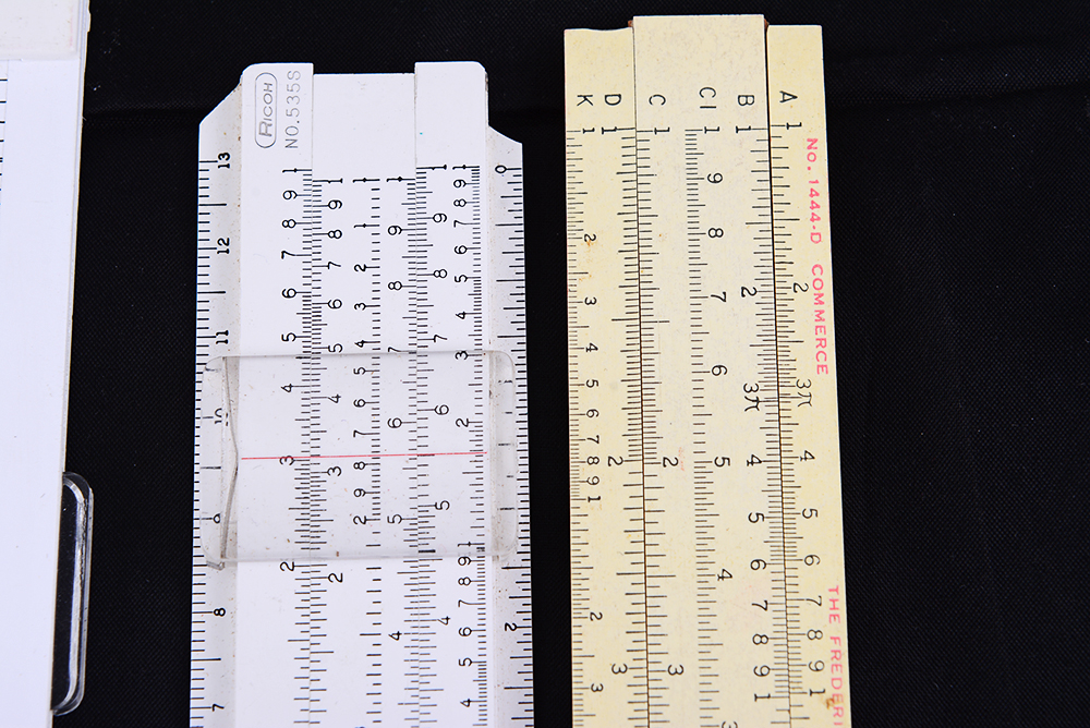 Vintage Slide Rulers and Cases