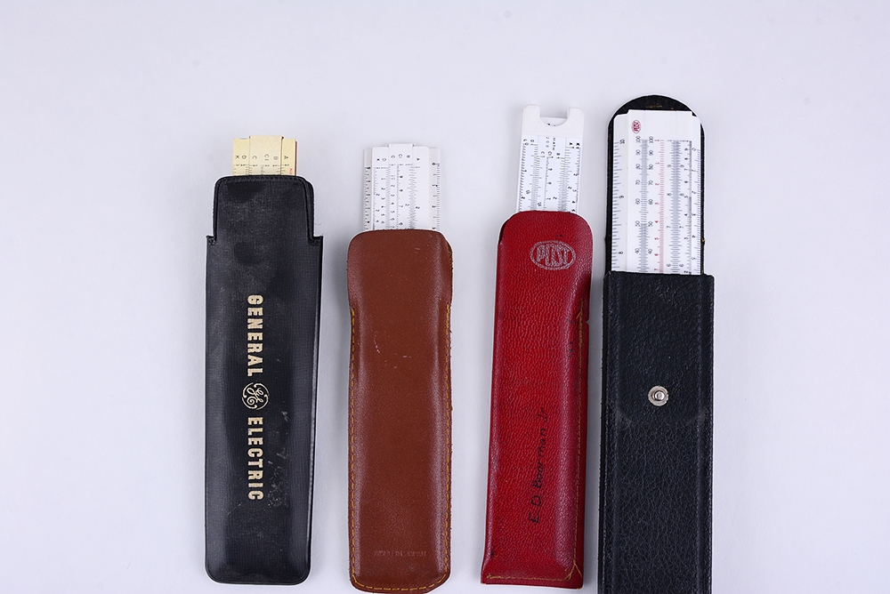 Vintage Slide Rulers and Cases