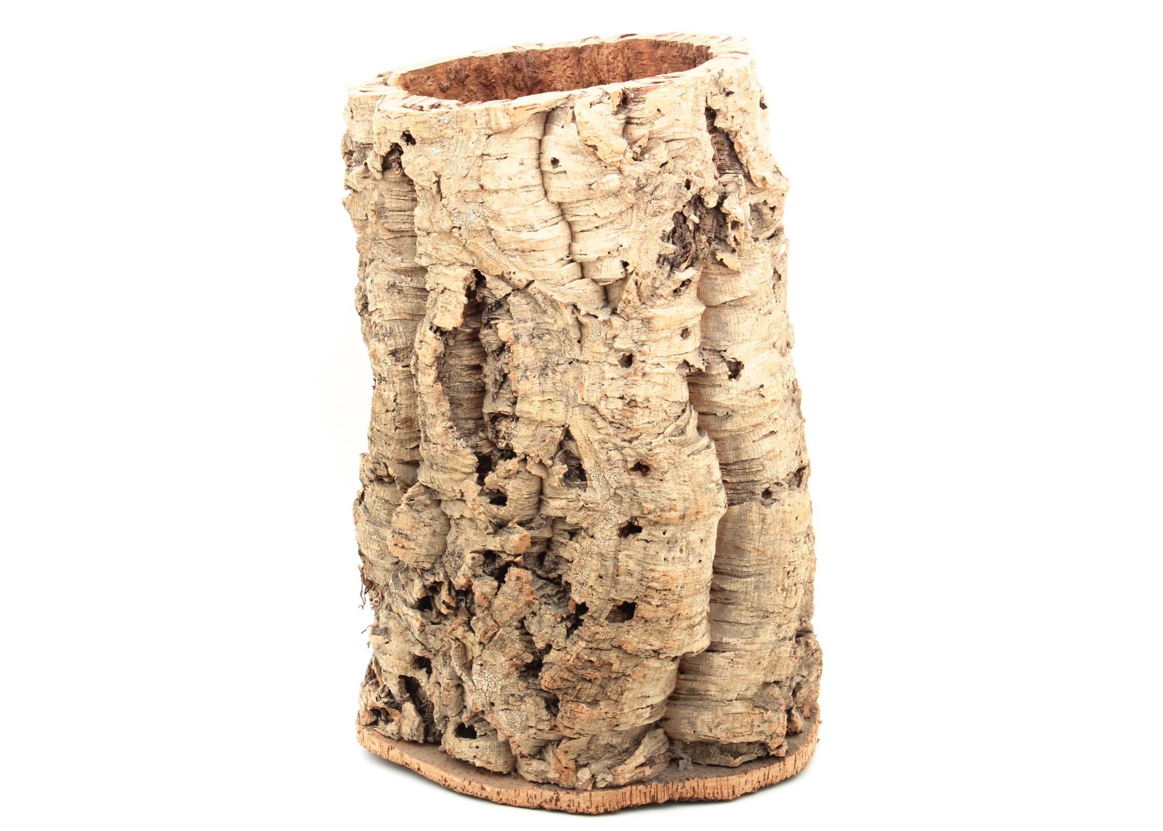 Vintage Italian Cork Umbrella Stand