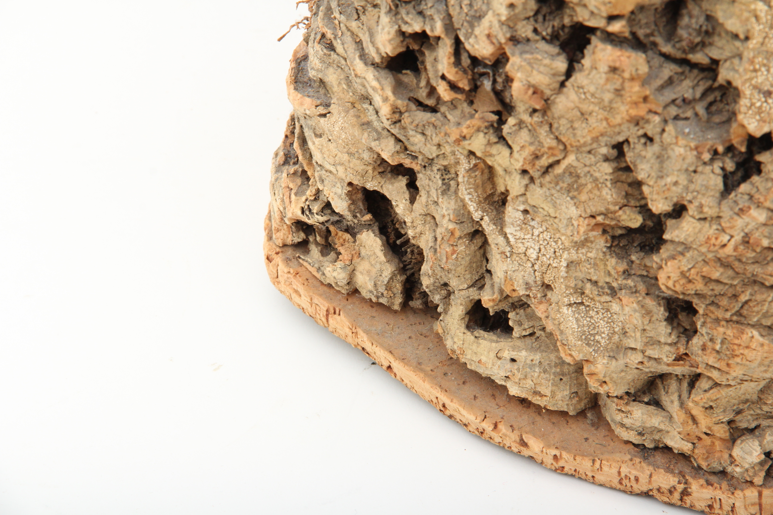 Vintage Italian Cork Umbrella Stand