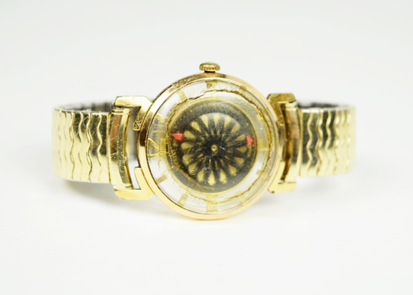 Vintage Art Deco Earnst Borel "Cocktail" Swiss Watch