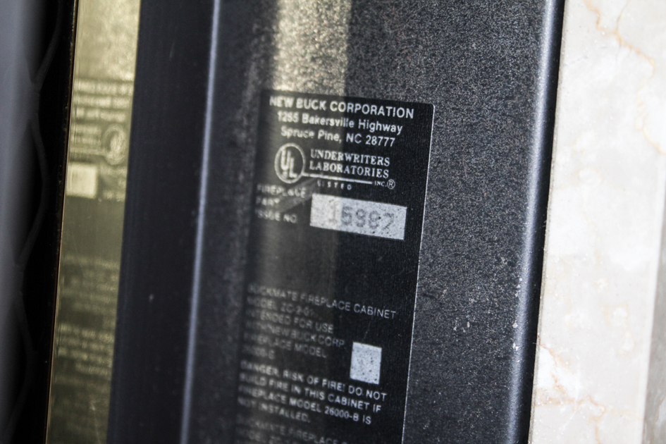 Buck Stove Fireplace Insert Model 26000-B