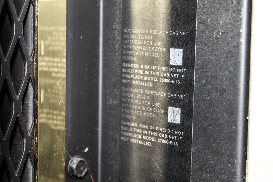 Buck Stove Fireplace Insert Model 26000-B
