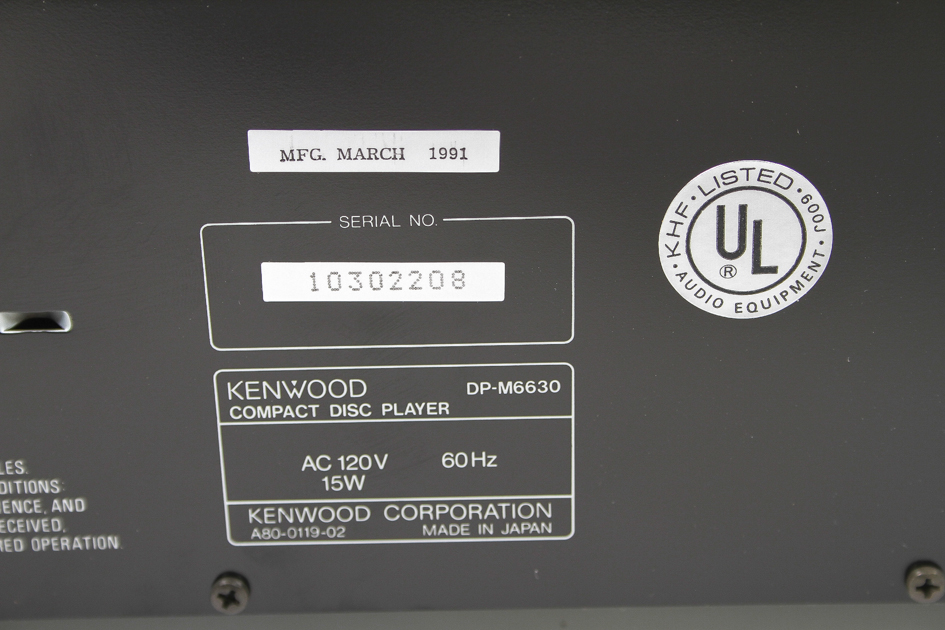 Kenwood Multiple CD Player