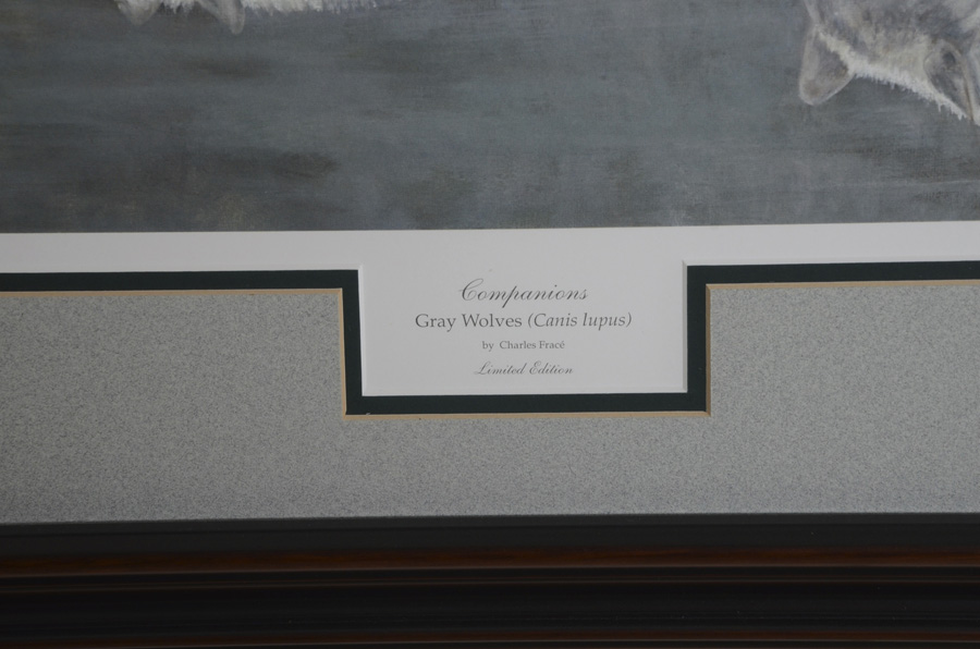 Signed Limited Edition "Campanions" Print by Charles Frace