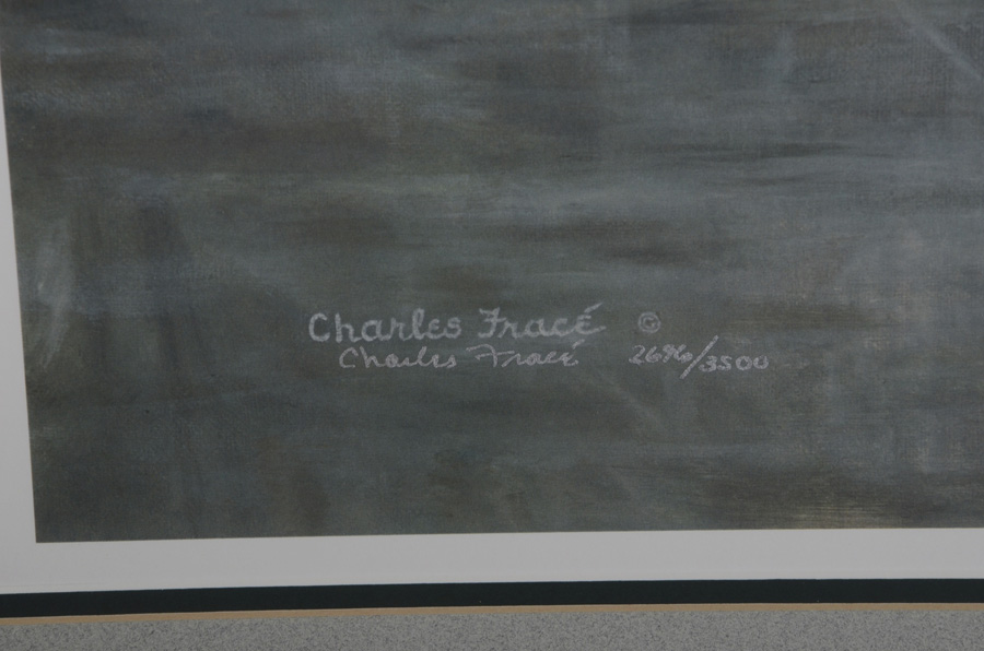 Signed Limited Edition "Campanions" Print by Charles Frace