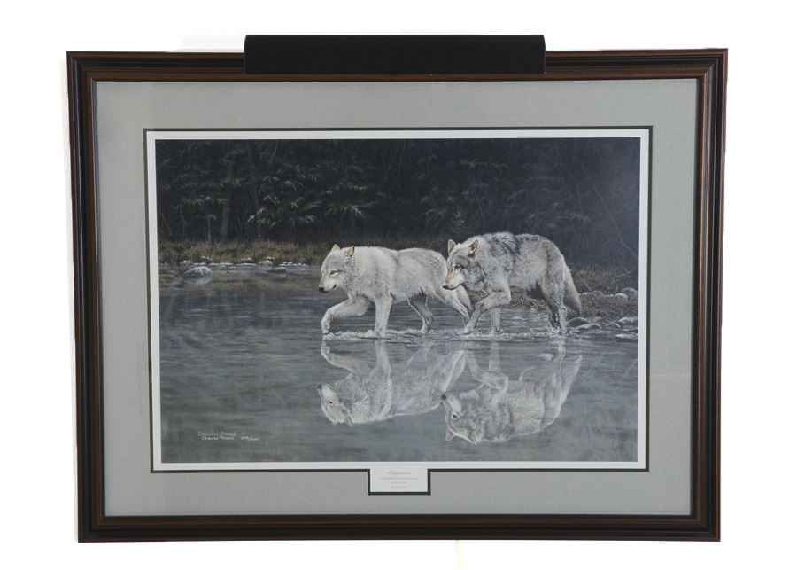 Signed Limited Edition "Campanions" Print by Charles Frace